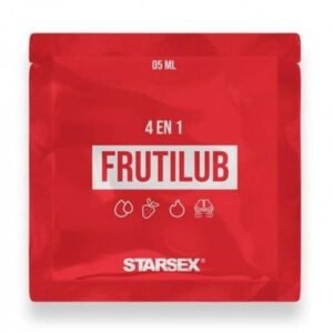 Lubricante 4 En 1 FrutiLub 5ml Sachet