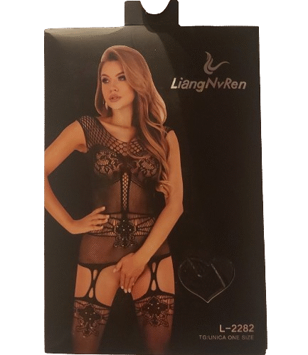 Traje De Red y Panty Bodystocking L-2282