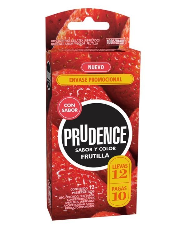 3489196.jpg Preservativos Prudence Frutilla 12 und