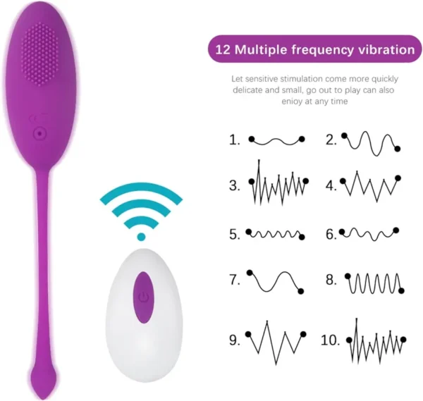 Vibrador Huevo con Control Recargable Playful