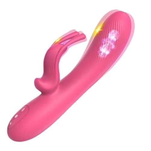 Vibrador Dual Crazy Rabbit Recargable