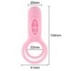 Anillo Vibrador Recargable con Control