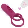 Anillo Vibrador Recargable con Control