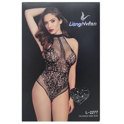 L-2277.jpg Traje De Red y Panty Bodystocking L-2277