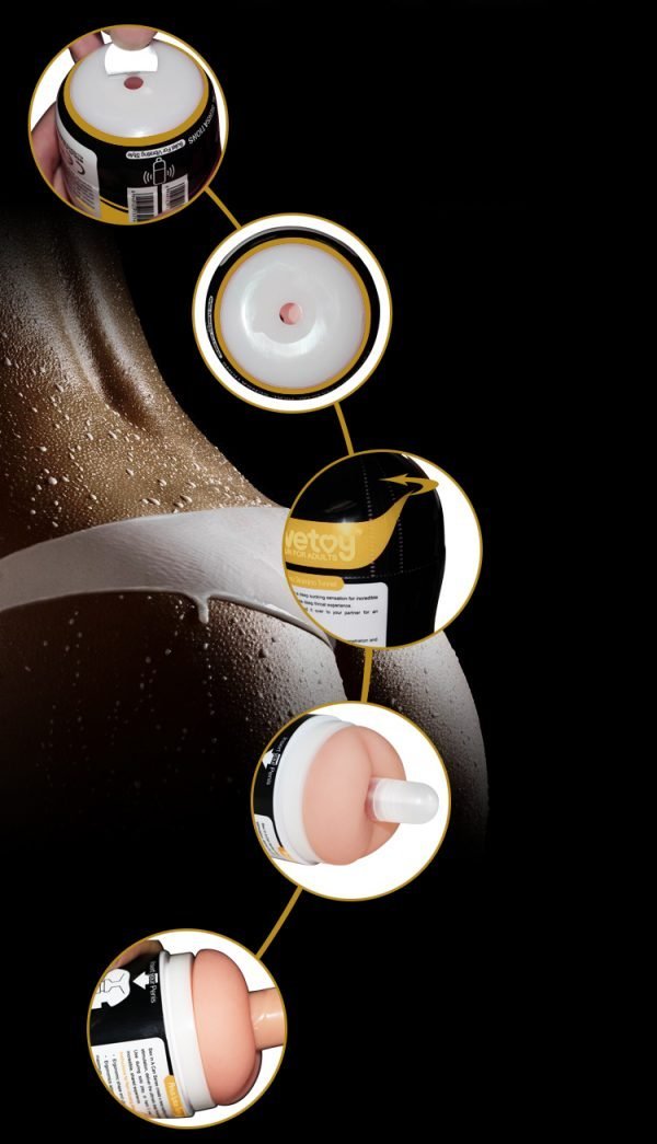 Masturbador “Sexo Enlatado” Stamina Tunnel Ano 511-01