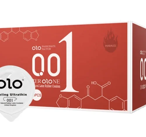 Preservativos Ultrafinos Termosensibilidad OLO 10 Uds