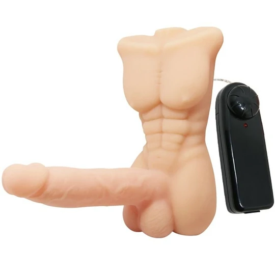 Vibrador con torso Temptation Bigger Man