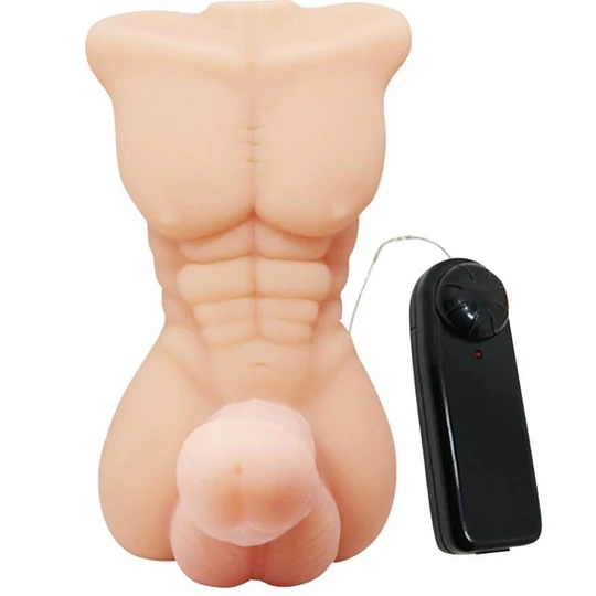 Vibrador con torso Temptation Bigger Man