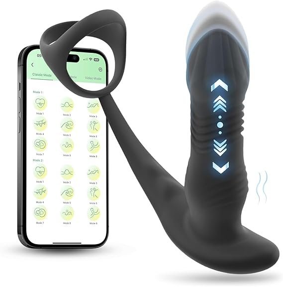 Connor Vibrador Prostático Sube y Baja con App