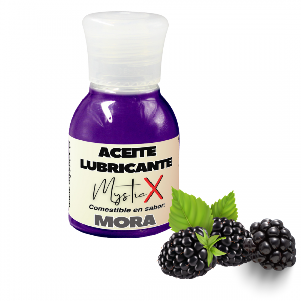 Aceite Lubricante Comestible Mystic X Mora 30 ml.