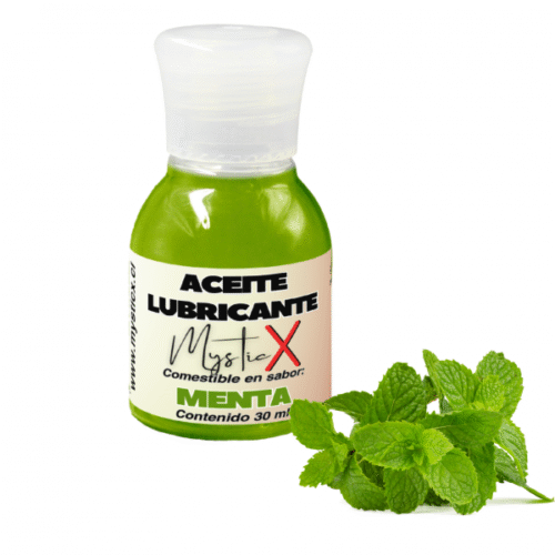 aceite-menta.png Aceite Lubricante Comestible Mystic X Menta 30 ml.
