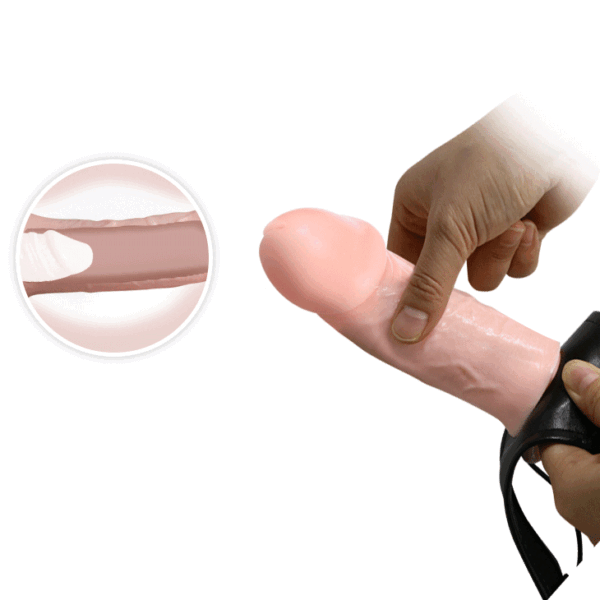 Arnes Hueco - Penis Extender Flesh - (DILDO 19CM)