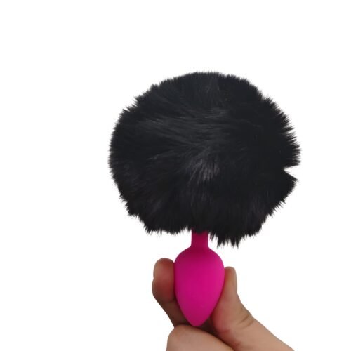 Colita de Conejo con Plug de Silicona