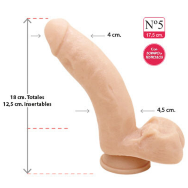 Consolador Realistico Rocky