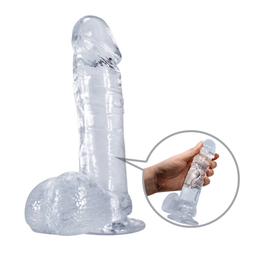 Dildo Brave Man Jelly con Base de Succión
