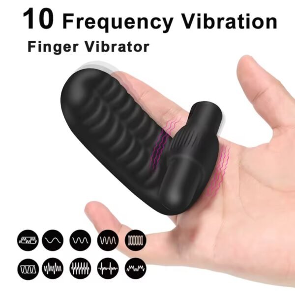 Vibrador de Dedo Recargable Magic Finger