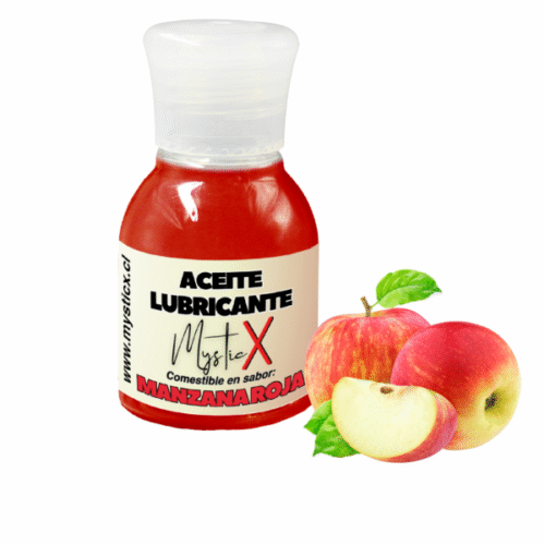 Aceite Lubricante Comestible Mystic X Manzana Roja 30 ml