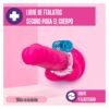 Pleaser Anillo Vibrador Recargable Azul