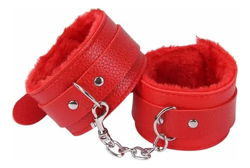 Set de Esposas Color Rojo