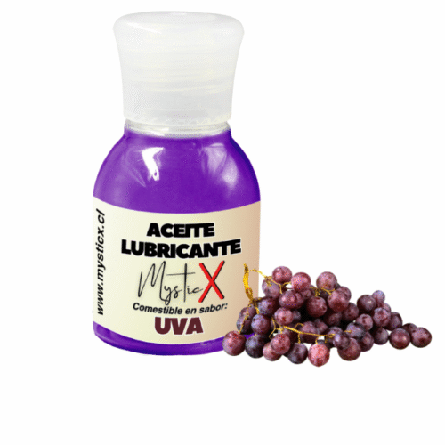 Aceite Lubricante Comestible Mystic X Uva 30 ml.