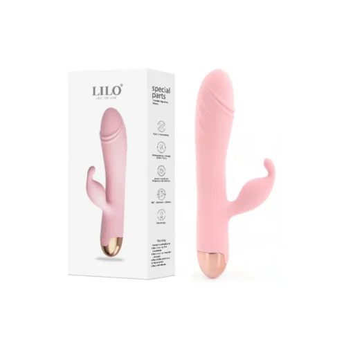 Vibrador Conejito Rotativo Punto G y Clítoris