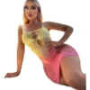 Babydoll Sexy Transparente Multicolor NO:W50069